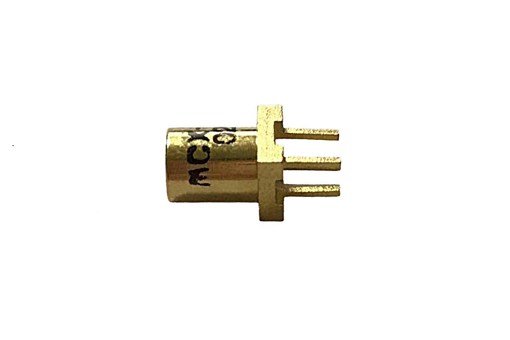 Gold Plated Waterproof Coaxial Connector MCX Female Straight Rf Coaxial Connector Soldering